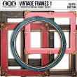 (CU) Vintage Frames 01 by CRK  | Oscraps