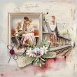 Sentimental Journey Digital Scrapbook Page by Cathy