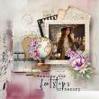 Sentimental Journey Digital Art Artistic papers by Daydream Designs