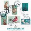 Winter Woodland by A Whimsical Adventure at Oscraps | Faux Postage Stamps