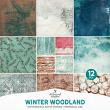 Winter Woodland by A Whimsical Adventure at Oscraps | Patterned And Artsy Papers
