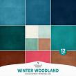 Winter Woodland by A Whimsical Adventure at Oscraps | Solid Papers