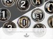 CU Alpha No 1 Printable Vintage Style Typewriter Keys by A Whimsical Adventure at Oscraps | A Closer Look