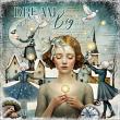 Winter Whimsy Digital Art Layout by Jana 03