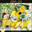 Lemon Love Digital Scrapbook Page Kit by ADB Designs