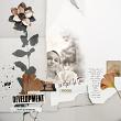 Digital scrapbook layout by Lynn Grieveson with 'Emerge' Project kit