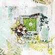 Digital scrapbook layout by Jan with 'Emerge' Project kit