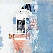 Digital scrapbook layout by Lynn Grieveson using "All Day Long" collection