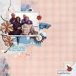 Digital scrapbook layout by Angela using "All Day Long" collection