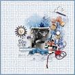 Digital scrapbook layout by cfile using "All Day Long" collection