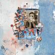 Digital scrapbook layout by Iowan using "All Day Long" collection