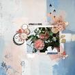 Digital scrapbook layout by Zinzilah using "All Day Long" collection