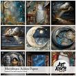 Moonbeam Digital Art Addon Papers by Art Addicts