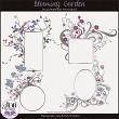 Blooming Garden Digital Scrapbook Flourished Frames Preview by ADB Designs