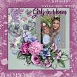 Blooming Garden by ADB Designs Digital Art Layout by Pia
