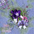 Blooming Garden by ADB Designs Digital Art Layout by Dana
