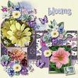 Blooming Garden by ADB Designs Digital Art Layout by Maureen