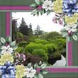 Blooming Garden by ADB Designs Digital Art Layout by Poki