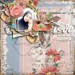 CU Vintage Textures No 7 Floral Wallpaper Scraps by A Whimsical Adventure at Oscraps | Creative Team Page