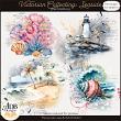 Victorian Collecting Seaside Digital Scrapbook Blendables Preview by ADB Designs