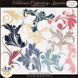 Victorian Collecting Seaside Digital Scrapbook Flourishes Preview by ADB Designs