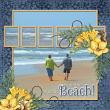 Victorian Collecting Seaside by ADB Designs Digital Art Layout by Poki