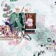 Digital scrapbook layout by Lynn Grieveson using "Discover" project kit