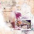 Digital scrapbook layout by AJM using "Discover" project kit