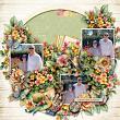 The Garden Within Digital Art Mega Kit Layout by Evelyn