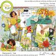 Dandelion Wishes {Collection Bundle} by Mixed Media by Erin Kit Elements