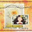 Dandelion Wishes {Collection Bundle} by Mixed Media by Erin example art by Kel