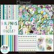 Carousel Digital Scrapbook Bundle Preview by ADB Designs