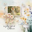 Melodies In Flight  Digital Scrapbook Page by Cathy