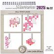 52 Inspirations 2025 No 22 templates by Jimbo Jambo Designs
