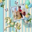 Carousel by ADB Designs Digital Art Layout by Maureen