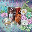 Carousel by ADB Designs Digital Art Layout by Pia