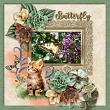 Butterflies & Daydreams by ADB Designs Digital Art Layout by Pia