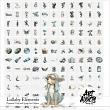 Lullaby Digital Art Elements by Art Addicts