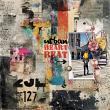 Mixed Media Papers No 44 Urban Collage: Grunge by A Whimsical Adventure at Oscraps | Creative Team Page