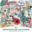 Somewhere Over The Rainbow by A Whimsical Adventure at Oscraps | Mixed Media Elements