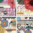 Somewhere Over The Rainbow by A Whimsical Adventure at Oscraps | Mixed Media Elements