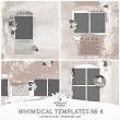 Whimsical Templates No 4 by A Whimsical Adventure at Oscraps