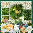 Friendship Garden by ADB Designs Digital Art Layout by Maureen
