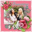 Friendship Garden by ADB Designs Digital Art Layout by Pia