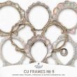 CU Frames No 9 Ornate Shell Frames by A Whimsical Adventure at Oscraps