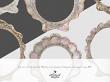 CU Frames No 9 Ornate Shell Frames by A Whimsical Adventure at Oscraps | Close up detail