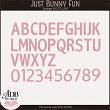 Just Bunny Fun Digital Scrapbook Page Kit Plus Alpha Preview by ADB Designs