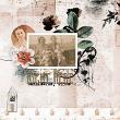 Digital scrapbook layout by Lynn Grieveson using "Happy Place" collection