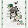 Digital scrapbook layout by cfile using "Happy Place" collection