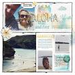 Digital scrapbook layout by Lynn Grieveson using Messy Pockets Noted No.4 templates